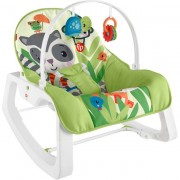 Fisher-Price Infant-To-Toddler Rocker, Green Critters - USED